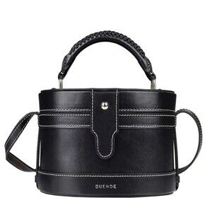 Black Duende Lola Leather Bag